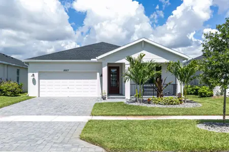 New construction Single-Family house 8667 Dahlia Cir, Port St. Lucie, FL 34986 plan Bergamo - image