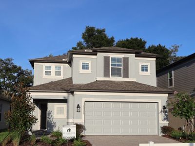 New construction Single-Family house 13728 Brushleaf Ct, Hudson, FL 34669 plan Huntington - image