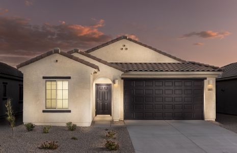 New construction Single-Family house 4833 S 251St Drive, Buckeye, AZ 85326 Lavender- photo 0