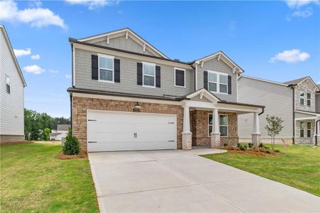 New construction Single-Family house 722 Crossroad Ct, Powder Springs, GA 30127 Emerson- photo 0