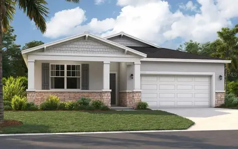 New construction Single-Family house 874 Pebble Crest Ln, Eagle Lake, FL 33839 plan The Juniper - image