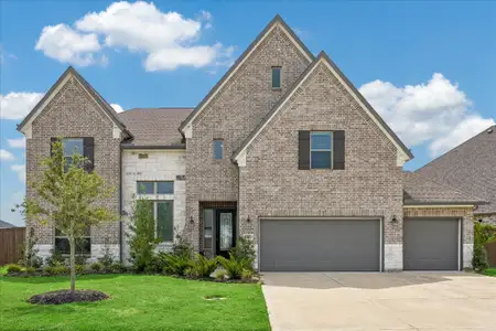 New construction Single-Family house 5503 Timpson Dr, Manvel, TX 77578 plan The Carter IX - image