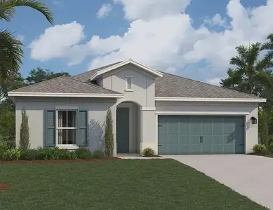New construction Single-Family house 5366 Wolf Creek Dr, Apollo Beach, FL 33570 plan Northwood - image