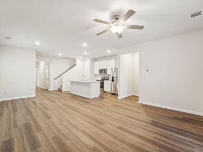 New construction Townhouse house 164 Texas Agate Dr, Unit 1, Kyle, TX 78640 The Emma (212)- photo 6 6