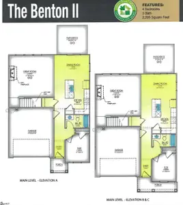 New construction Single-Family house 163 Hunter Ridge Dr, Boiling Springs, SC 29316 plan Benton II - image