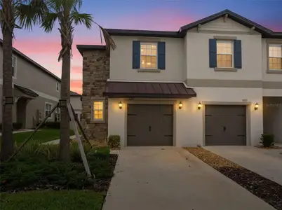 New construction Townhouse house 10317 Trumpet Honeysuckle Wy, San Antonio, FL 33576 - image