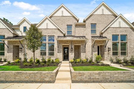 New construction Townhouse house 559 Cypress Valley Ave, Montgomery, TX 77316 - photo 0