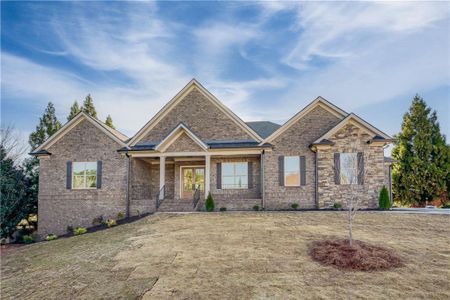 New construction Single-Family house 2633 Alcovy Club Drive, Dacula, GA 30019 - photo 0