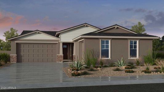 New construction Single-Family house 25149 N 171St Avenue, Surprise, AZ 85387 Zion- photo 0