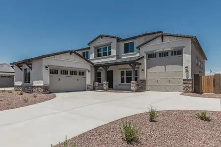 New construction Single-Family house 17322 W Puget Ave, Waddell, AZ 85355 plan Delfino - image