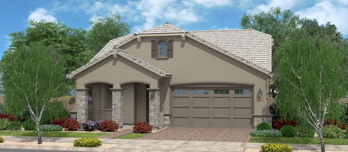 New construction Single-Family house 23129 E Mockingbird Dr, Queen Creek, AZ 85142 Mango- photo 0