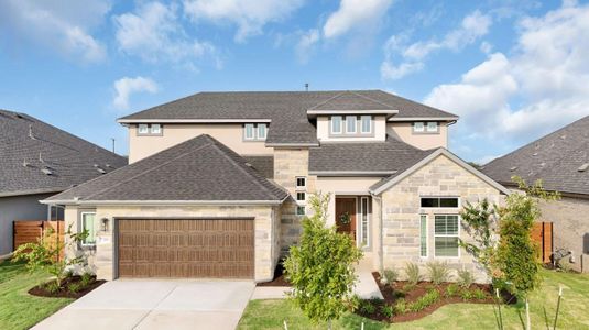 New construction Single-Family house 108 Slater Ct, Liberty Hill, TX 78642 Cole- photo 0