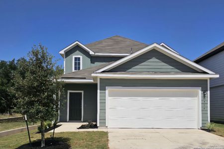 New construction Single-Family house 5914 Argae Path, San Antonio, TX 78253 Redbud- photo 0