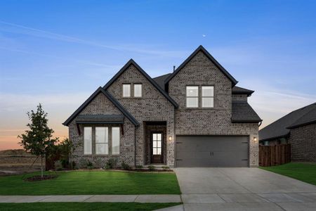 New construction Single-Family house 833 Blue Fescue Rd, Fort Worth, TX 76247 plan Violet II - image
