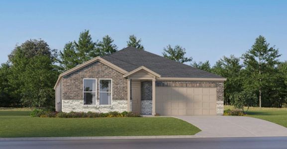 New construction Single-Family house 11300 Superior Bay Ln, Mustang Ridge, TX 78610 Springsteen- photo 0 0