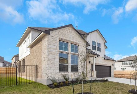 New construction Single-Family house 120 Morningdale Dr, Liberty Hill, TX 78642 plan Lincoln - image 1