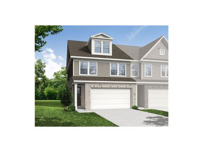 New construction Townhouse house 6415 Pinin Pl, Cumming, GA 30041 plan The Wake E - image