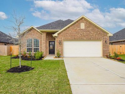 New construction Single-Family house 2409 Abbot Brook Dr, Iowa Colony, TX 77583 The Aintree- photo 0