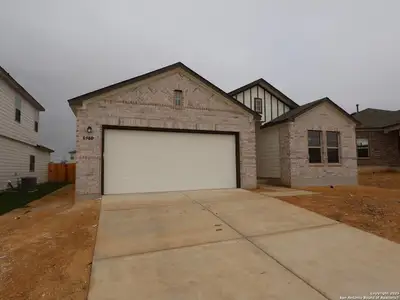New construction Single-Family house 6758 Red Buffalo Trl, San Antonio, TX 78253 plan Boone - 40' Smart Series - image