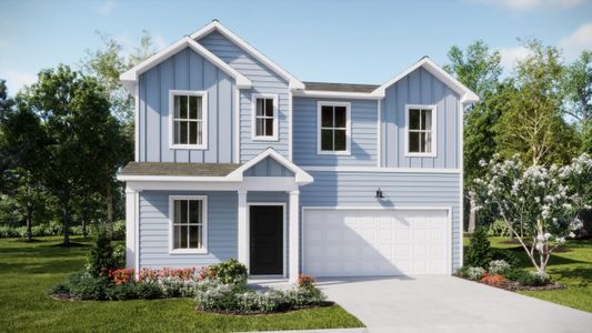 New construction Single-Family house 731 Blue Mistflower Dr, Moncks Corner, SC 29461 plan HARRISON - image