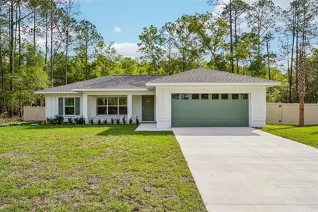 New construction Single-Family house 9845 N Sherman Dr, Citrus Springs, FL 34434 - image