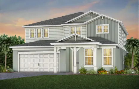 New construction Single-Family house Kissimmee, FL 34744 plan Scarlett - image