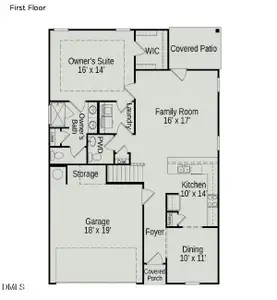 New construction Single-Family house 98 Chardonnay Dr, Lillington, NC 27546 plan The Caldwell - image