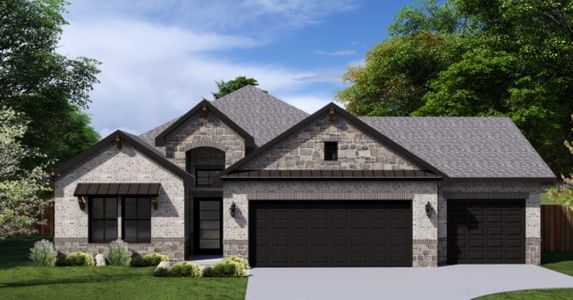 New construction Single-Family house 6007 Canary Palm Dr, Manvel, TX 77578 plan Myrtle - image