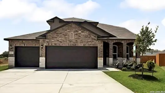New construction Single-Family house 4643 Feldspar Cv, San Antonio, TX 78253 plan The Stallion - image