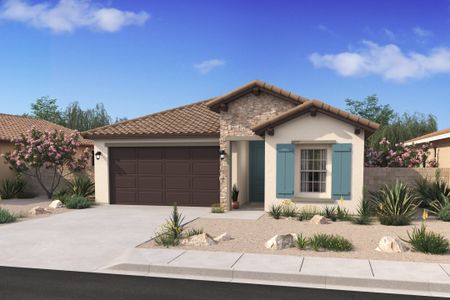 New construction Single-Family house 3825 S 233Rd Ln, Buckeye, AZ 85326 Orinoco- photo 0