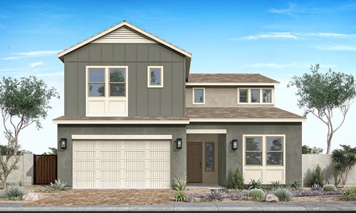 New construction Single-Family house 2231 E Beldi Ct, Queen Creek, AZ 85140 plan Safflower Plan 40-4 - image