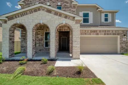 New construction Single-Family house 18012 Bridled Stallion Dr, Manor, TX 78653 - image