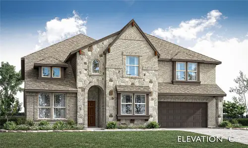 New construction Single-Family house 153 Chapowits Dr, Godley, TX 76044 plan Bellflower III - image