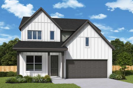 New construction Single-Family house 1943 Federer St, Round Rock, TX 78664 plan The Skyliner - image