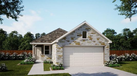 New construction Single-Family house 408 Bauer Loop, Liberty Hill, TX 78642 Shelby - photo 0