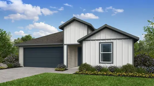 New construction Single-Family house 5920 Taunte Dr, Del Valle, TX 78617 plan Finch - image