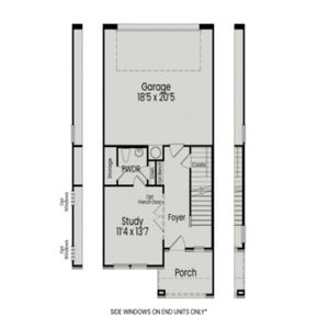 New construction Single-Family house 141 Broadway St, Knightdale, NC 27545 plan The Mitchell Exterior - image