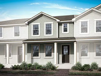 New construction Townhouse house 141 Rainwood St, Groveland, FL 34736 plan Catalina - image