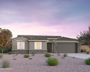 New construction Single-Family house 9700 S Gold Stone Trl, Apache Junction, AZ 85120 Solstice- photo 0