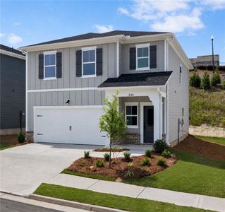 New construction Single-Family house 232 Black Walnut Wy, Canton, GA 30114 plan The Hartwell C - image