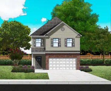 New construction Single-Family house Pelion, SC 29123 plan Hidden Creek II - image