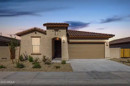 New construction Single-Family house 24250 W Hilton Ave, Buckeye, AZ 85326 plan Clover - Castillo - image