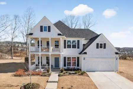 New construction Single-Family house 7277 Maple Brook Ln, Flowery Branch, GA 30542 plan Riverton - image