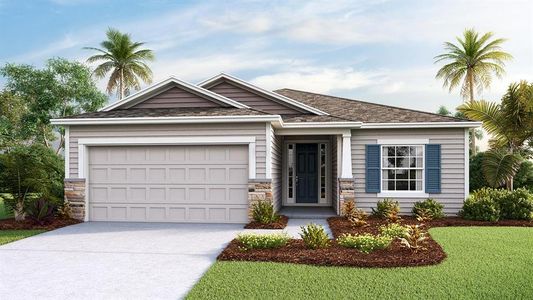 New construction Single-Family house 1843 Nw 136Th Boulevard, Newberry, FL 32669 Laurel- photo 0