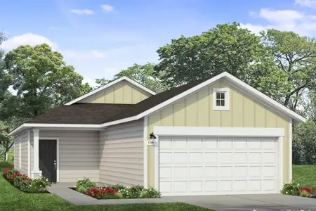New construction Single-Family house 12020 Ravenna Cv, Austin, TX 78747 plan Cloverleaf 1230 - image