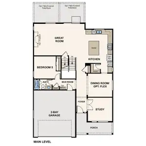 New construction Single-Family house 20919 Grays Peak Dr, Parker, CO 80138 plan The Roosevelt - image