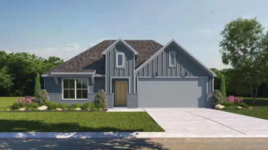 New construction Single-Family house 1114 Legrand St, Brenham, TX 77833 plan Kingston - image