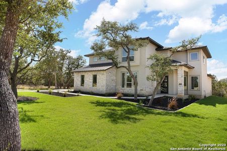 New construction Single-Family house 34884 Thanksgiving Trail, Bulverde, TX 78163 - photo 2 2