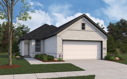 New construction Single-Family house 8617 Merlin Cv, San Antonio, TX 78222 plan Hawthorne - image