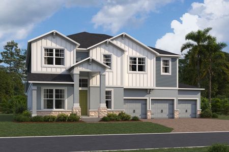 New construction Single-Family house 3683 Wolves Creek Pl, Apopka, FL 32712 plan Lake Star - image